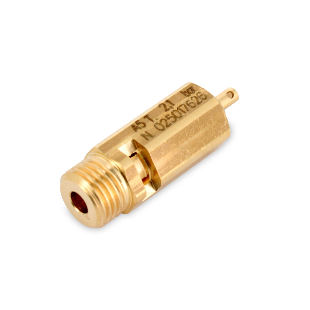 Valvola caldaia Ø1/4" maschio 2,1Bar