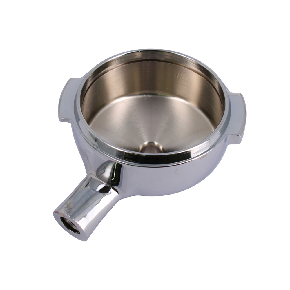 Coppa portafiltro attacco beccucci Ø3/8 , attacco manopola M10, alette 7mm