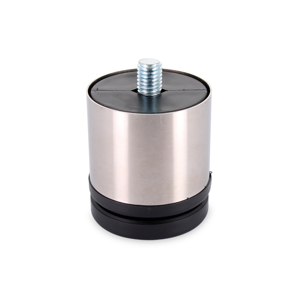 Piedino Ø50mm M10 H=55 / 69 mm