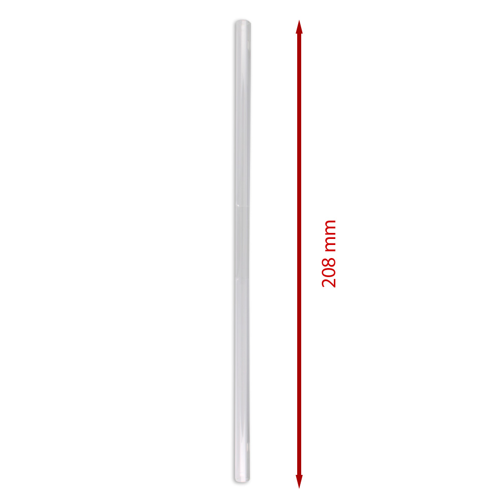 Vetro livello Ø10x208mm