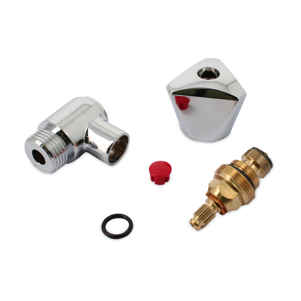 Rubinetto 1/2" per vetro livello