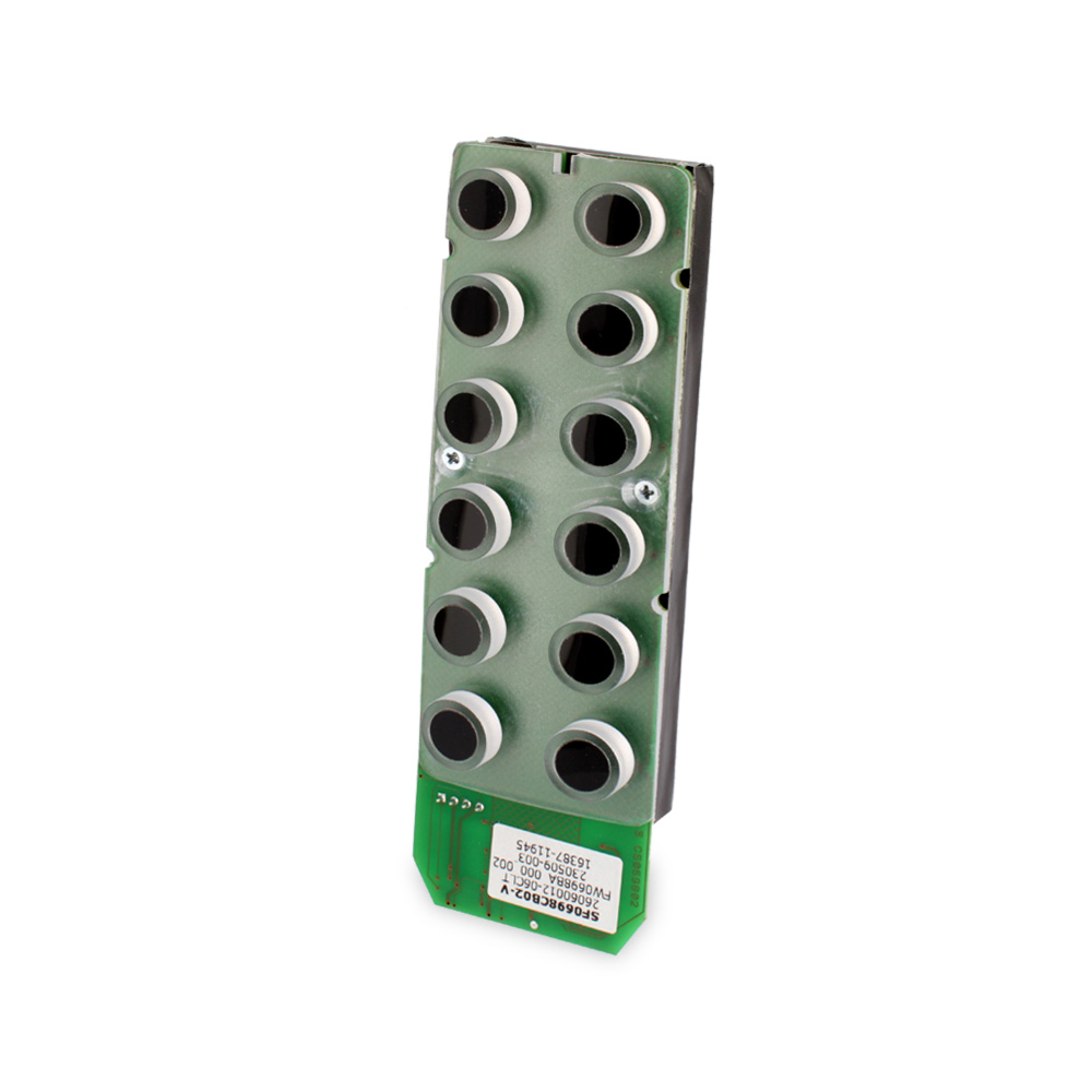 Pulsantiera capacitiva 12 tasti Lei200 - Bianchi 26060012-06CLT - 26060012 - 260