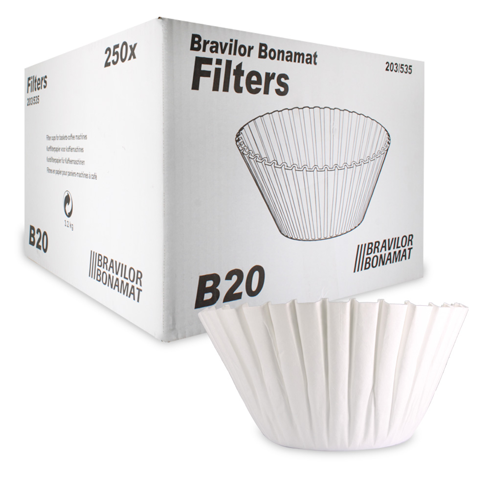 Filtri carta Ø203/535 mm 250pz