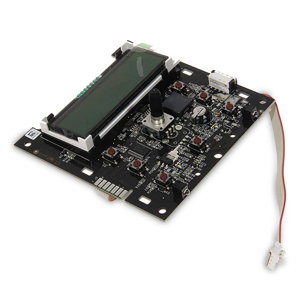 Scheda elettronica con display