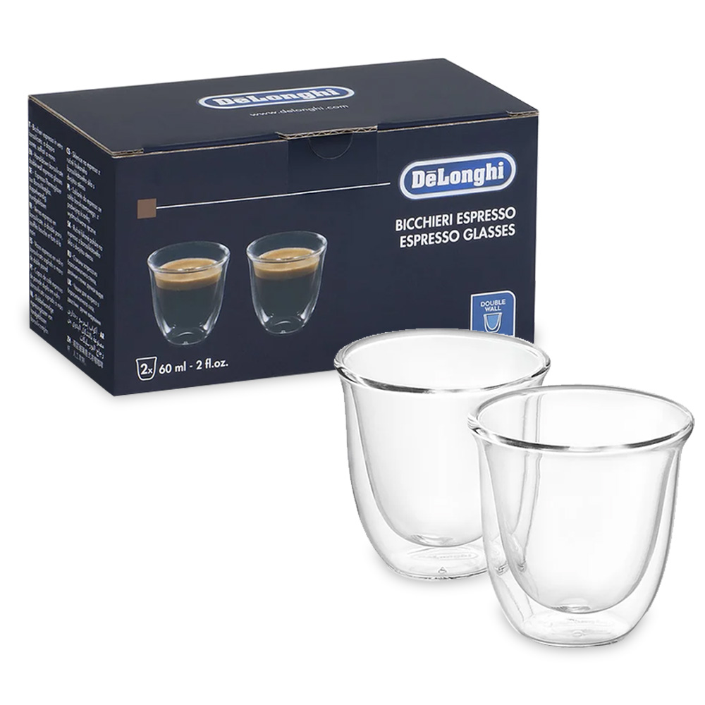 Bicchieri termici caffè espresso 90ml set 2pz