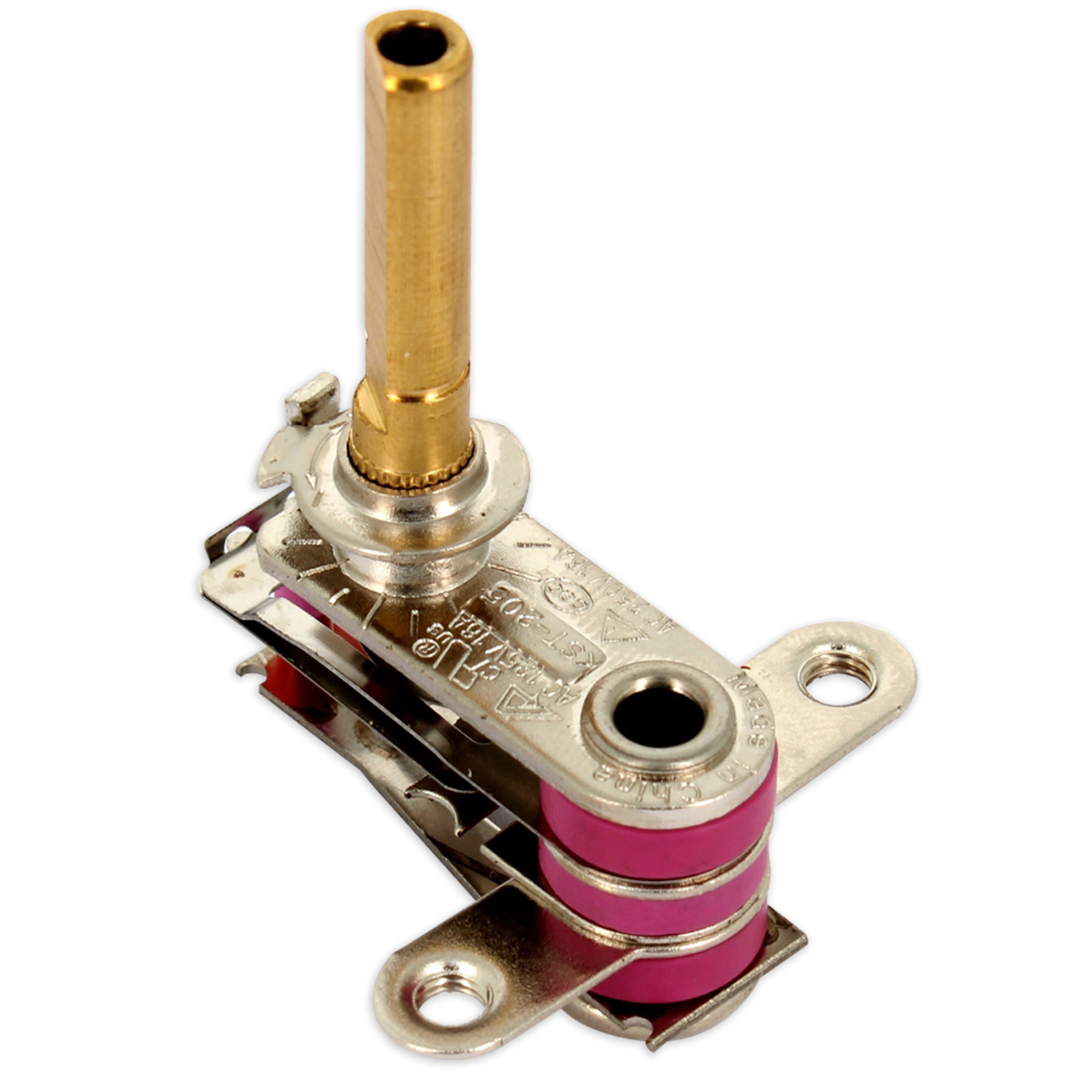 Termostato regolabile alberino 25mm per ferri professionali 0° > 240° adattabile