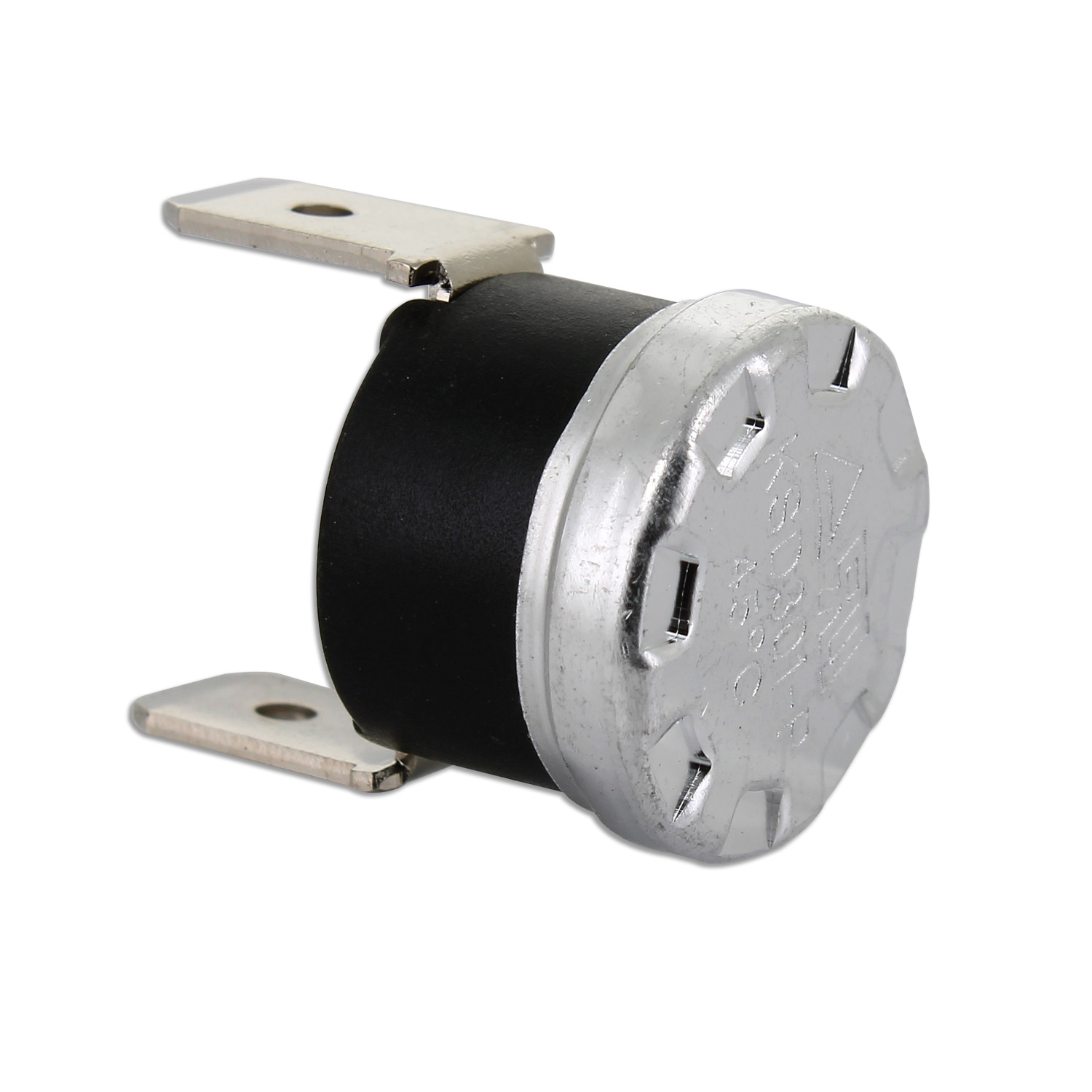 Termostato scatto fisso n.a. 45° klixon faston verticali 6,3 mm adattabile