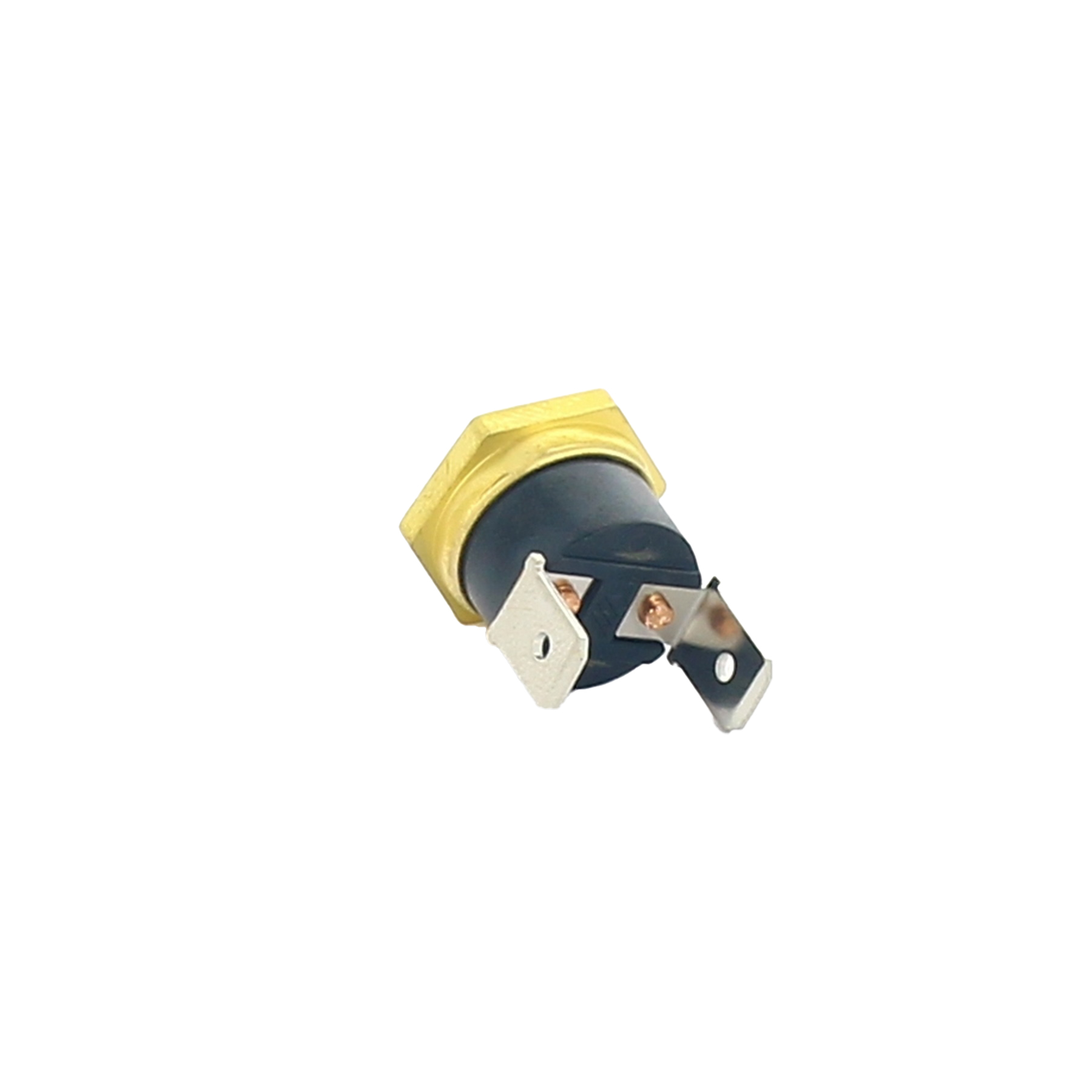 Termostato scatto fisso n.c. 90° fondello a vite m 4 x 5 mm faston verticali da