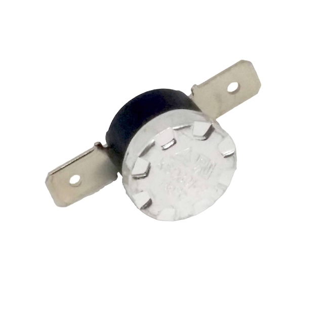Termostato scatto fisso n.c. 140° con faston orizzontali 6.3 mm adattabile