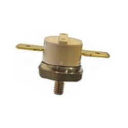 Termostato scatto fisso n.c. 110° a scatto fisso fondello a vite m 4 x 5mm fasto
