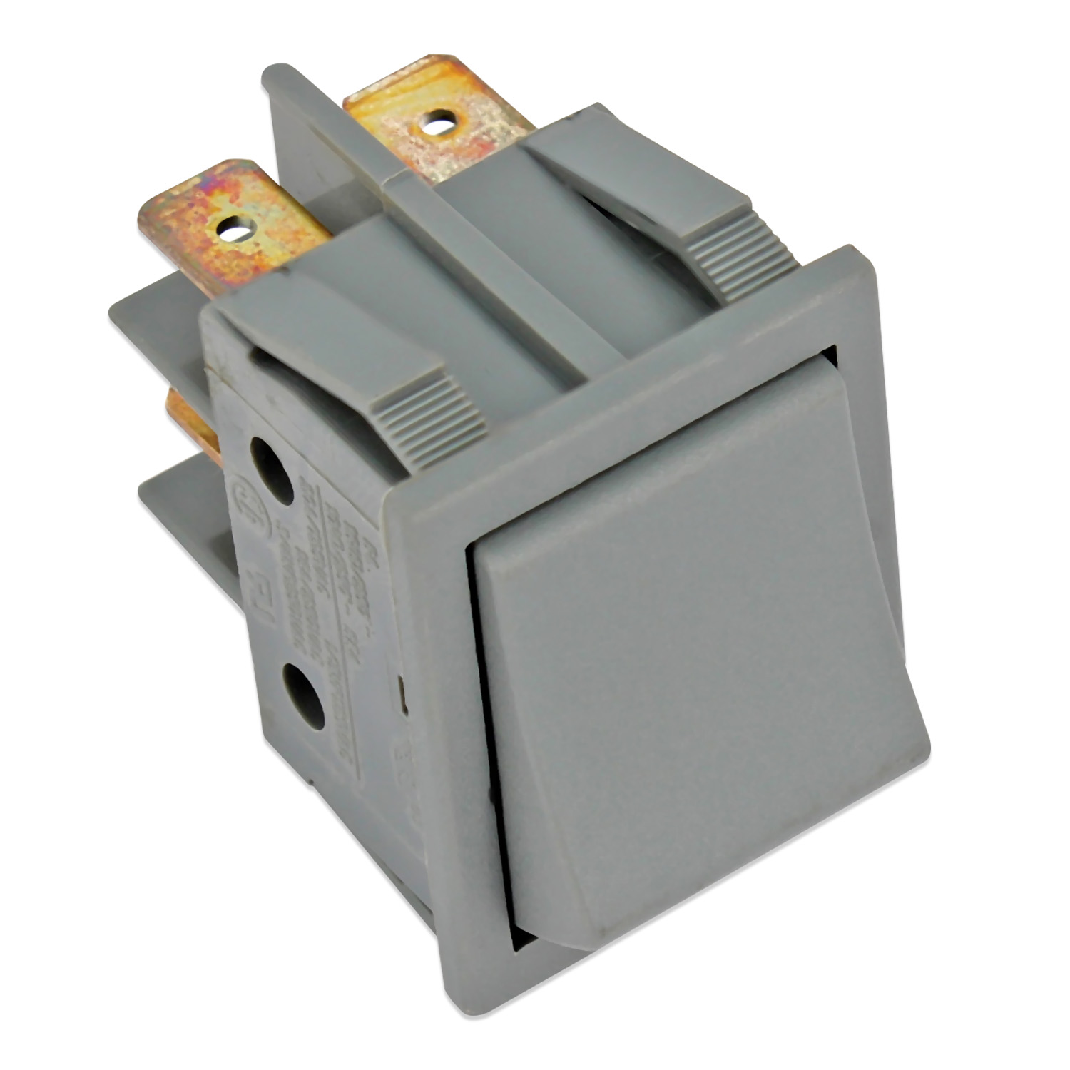 Interruttore bipolare 16a di colore grigio d01 adattabile