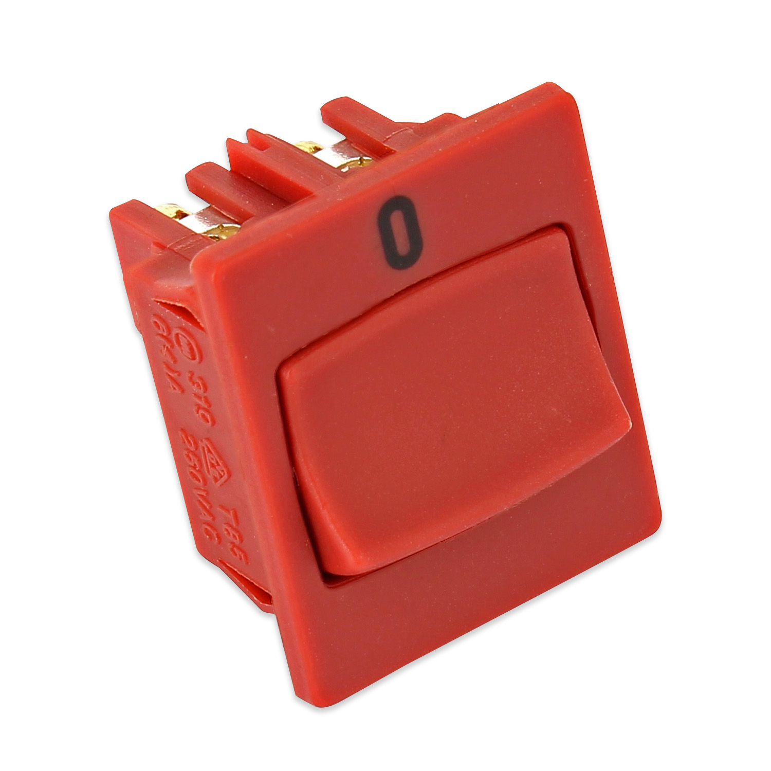 Interruttore bipolare 23x19mm di colore adattabile modelli vk120/121/122