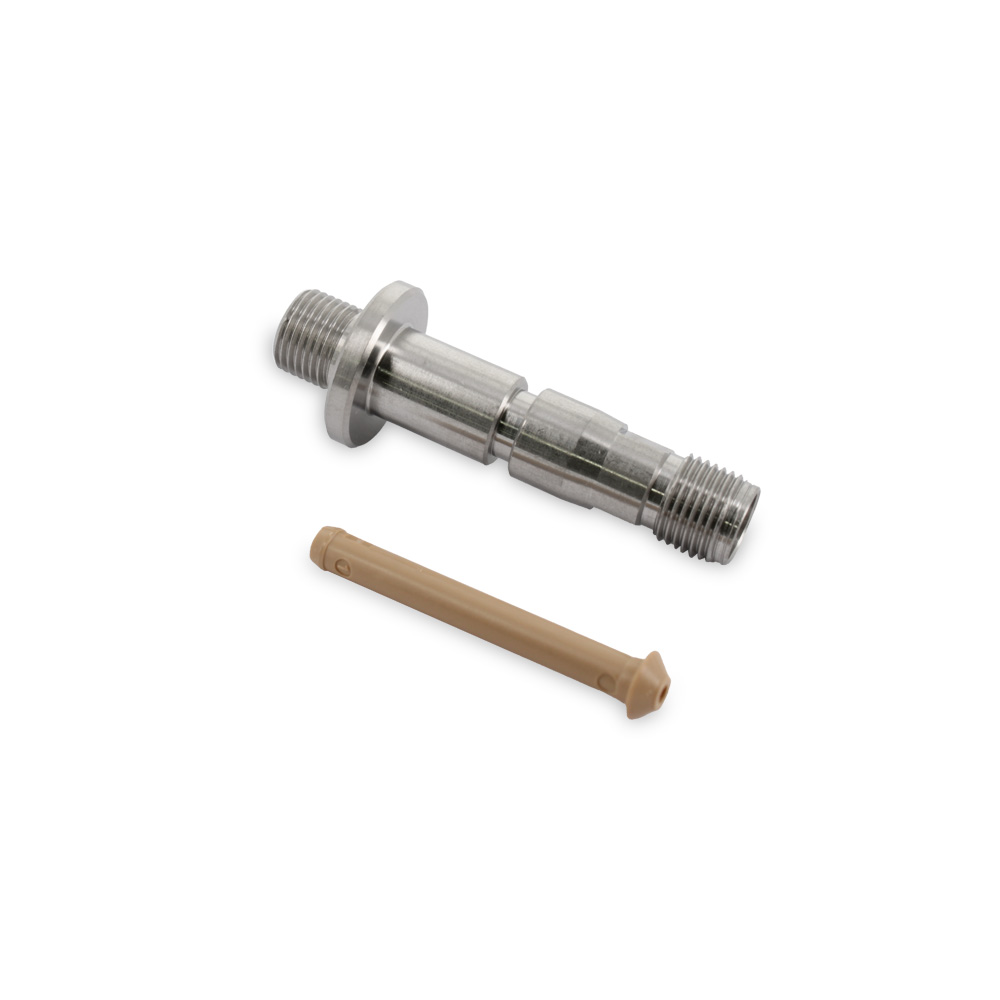 Stelo pistone con filetto espulsione capsule