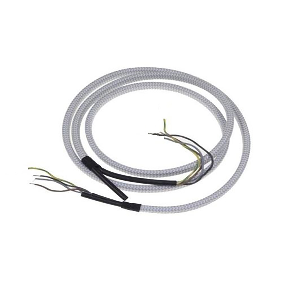 Monotubo 2.20mt 4x0,75mm + 4x8mm di colore bianco/grigio