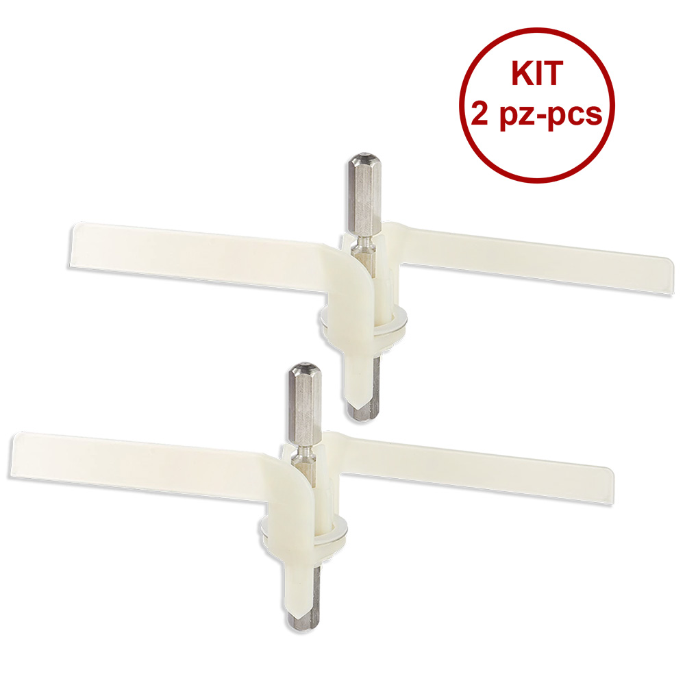 Portalame di trascinamento con pale kit 2pz adattabile