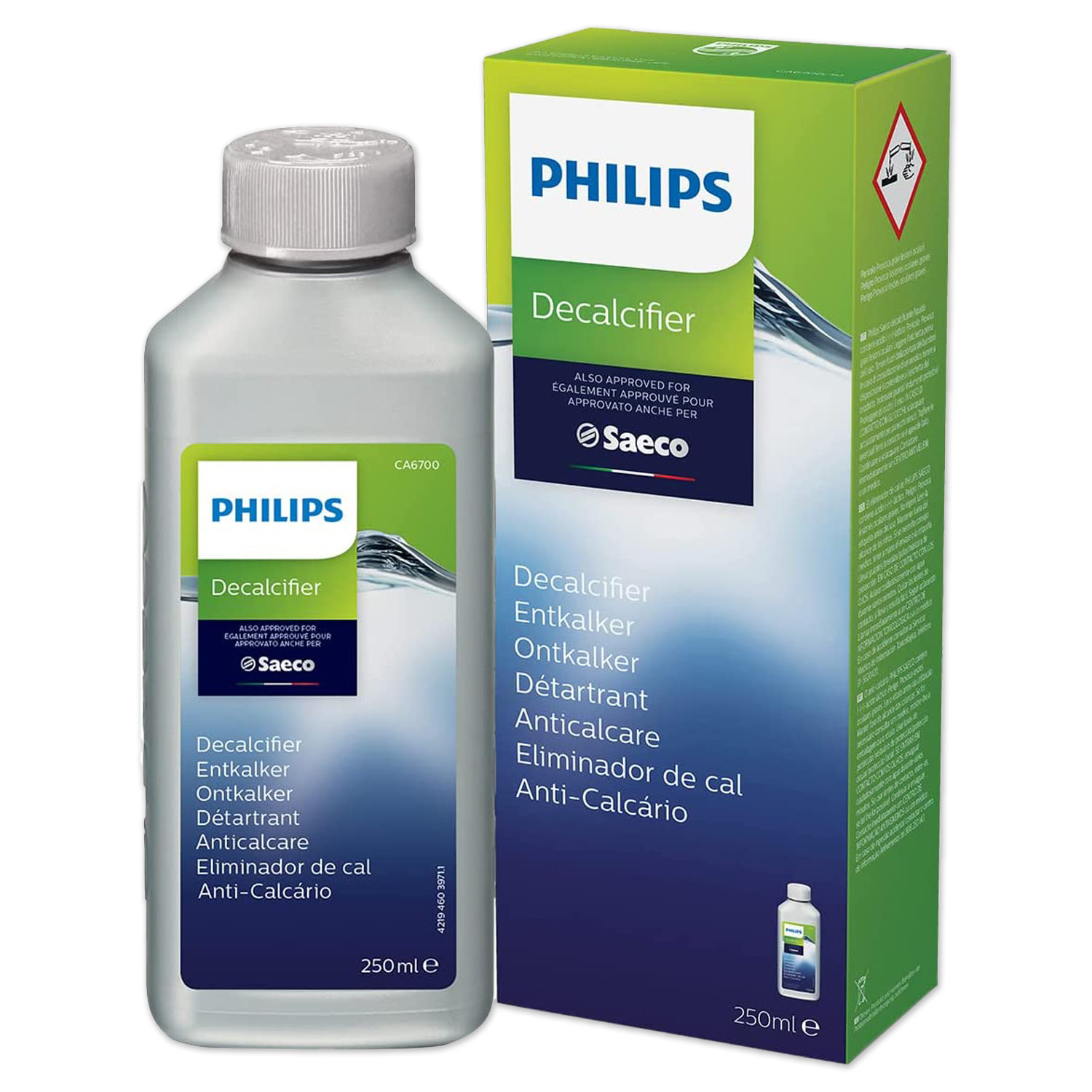Decalcificante macchina caffè 250ml philips CA6700/10
