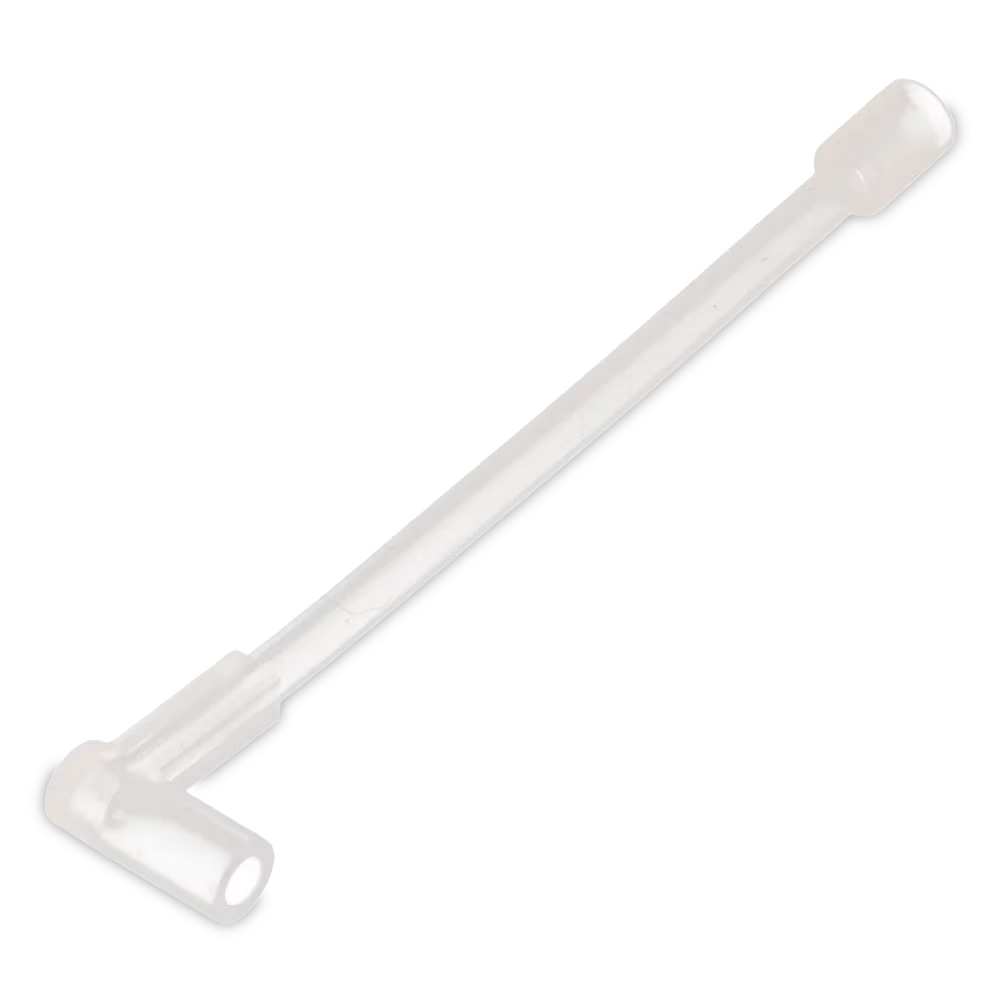 Tubo ingresso per flussimetro 130mm