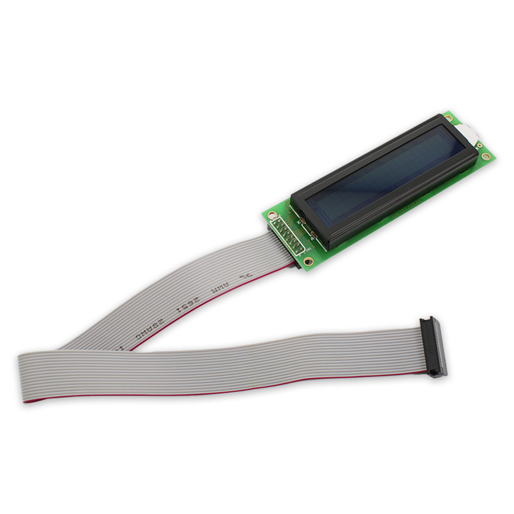 Display LCD blu 20x2 cm