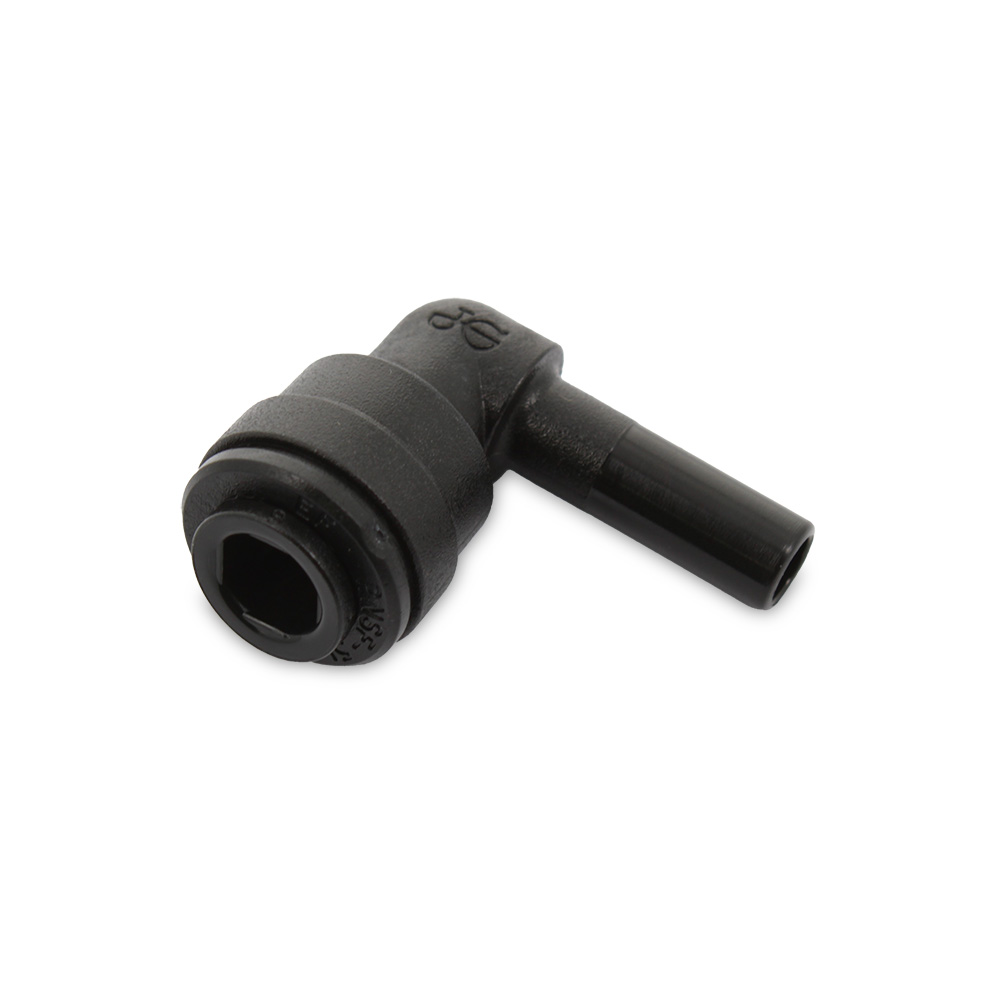 Raccordo a gomito Ø6mm con codolo