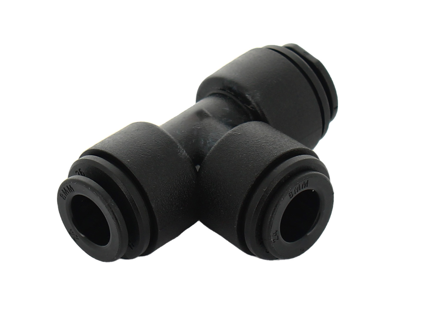 Raccordo a t 3 attacchi Ø 8mm pressione