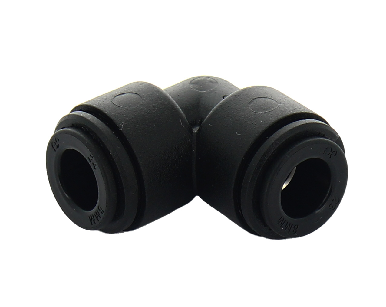 Raccordo a gomito Ø 8mm pressione