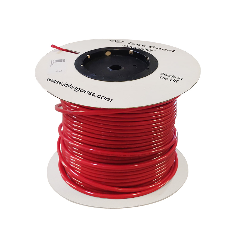 Tubo LLDPE rosso 5/16x0,1875mm 152,4mt