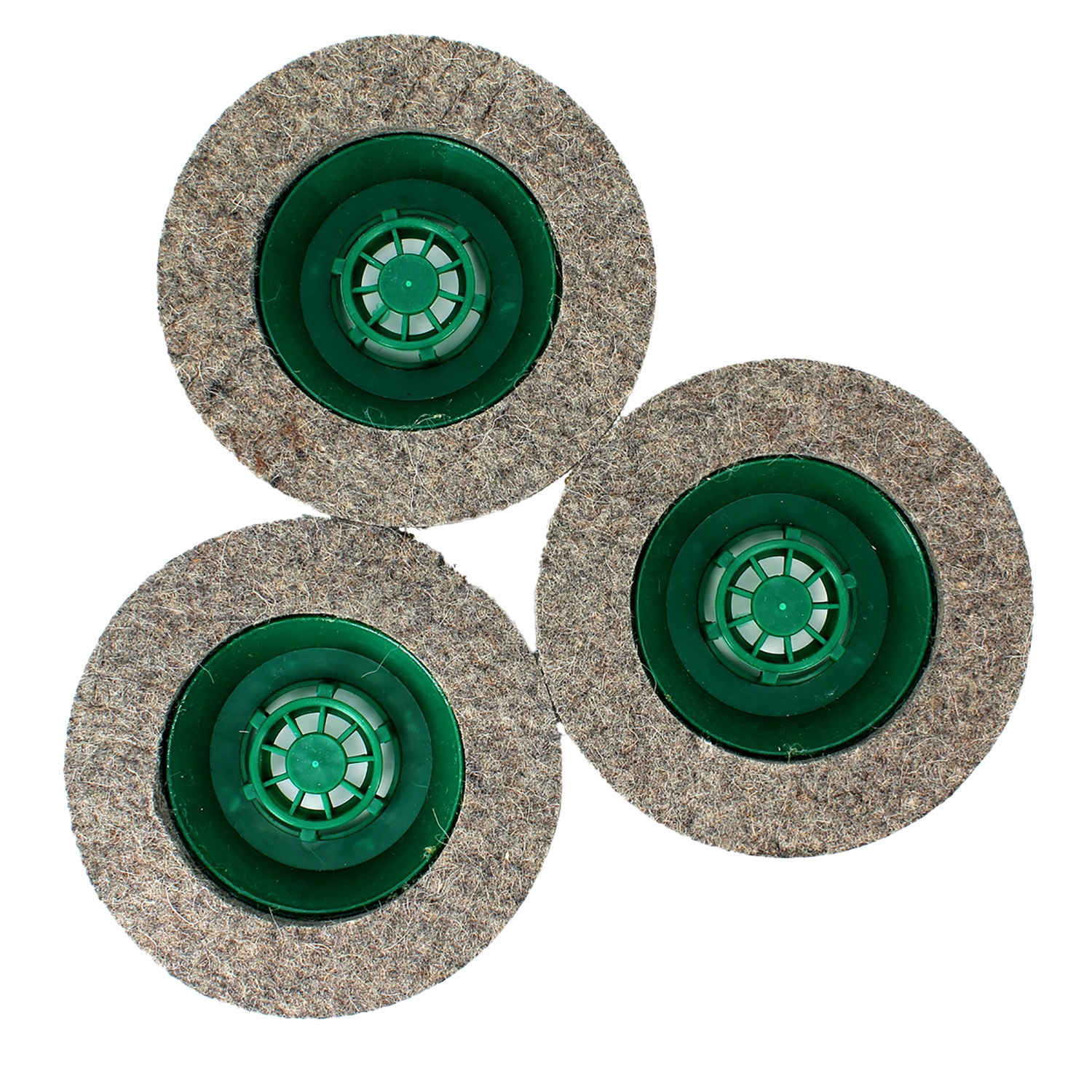 Spazzole feltro in scatola set da 3 pz adattabile a modelli Pulilux 510 - 511 -