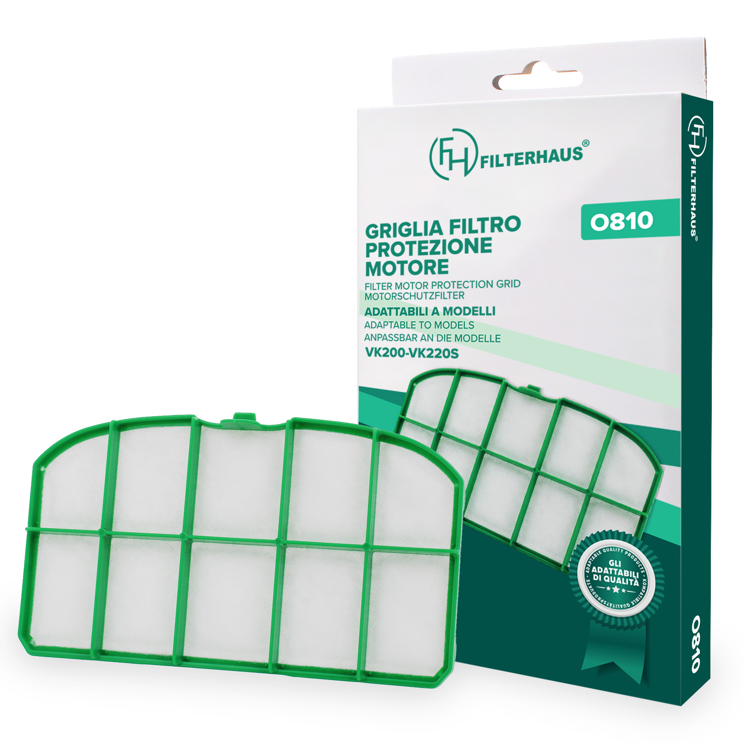 Filtro griglia protezione motore adattabile VK200 e VK220S