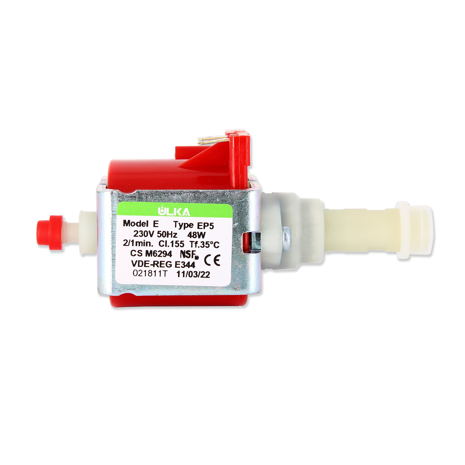 Pompa Ulka EP5 230/240V - 50Hz 48W 15Bar 2/1 on-off portata 650cc min