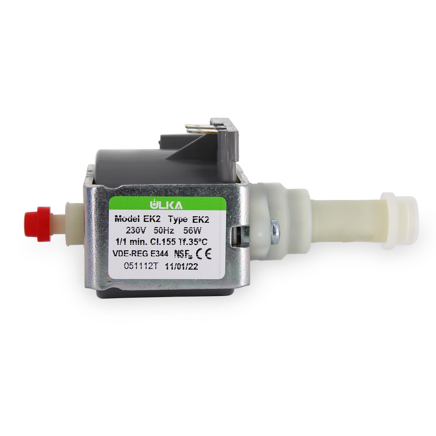 Pompa Ulka EK2 230V - 50Hz - 56W - 15.5bar - 1/1 on-off - portata 650cc min