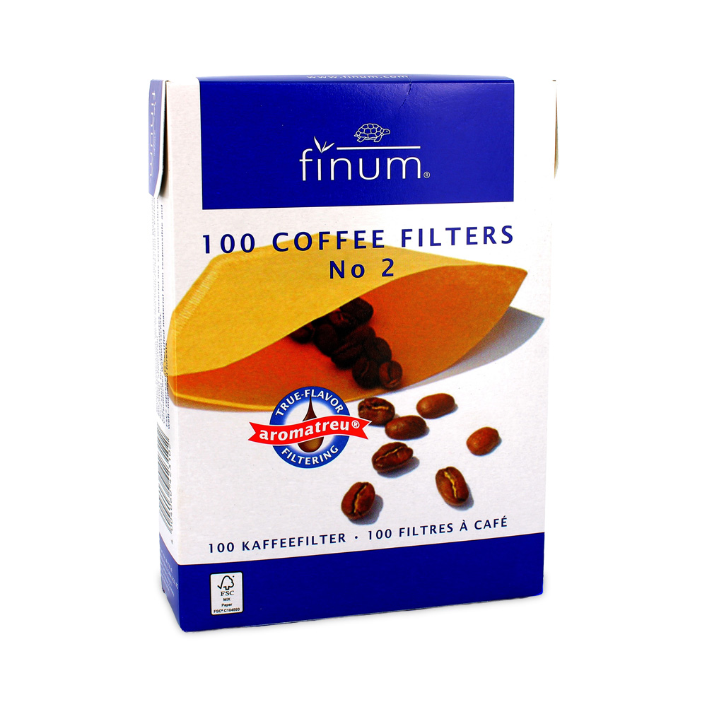 Filtri carta misura 2 confezione da 100 pz in scatola per caffettiera americana