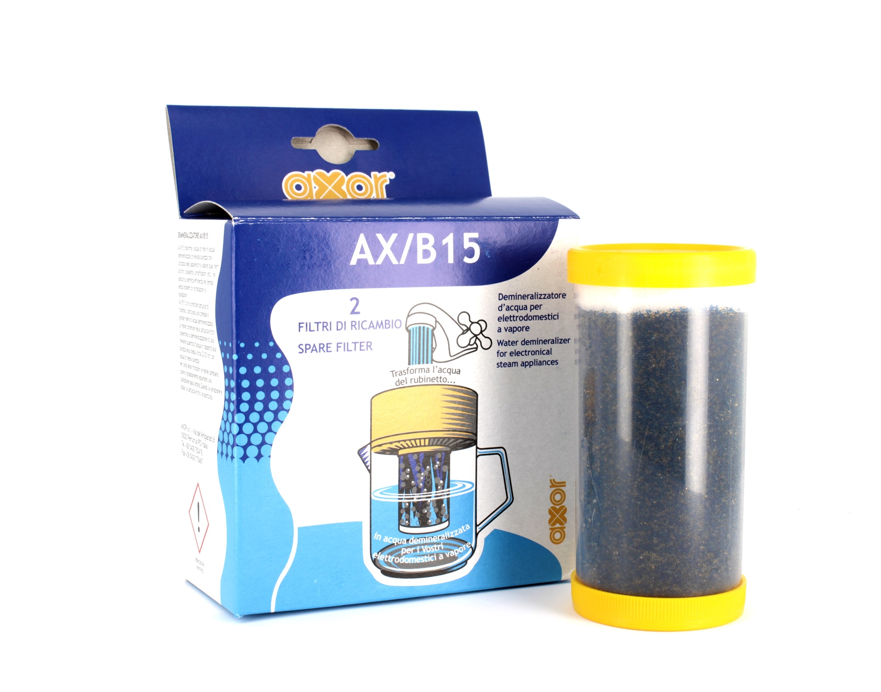Cartuccia ricambio caraffa filtra acqua scatola 2 pz per s148 coppia filtri prod