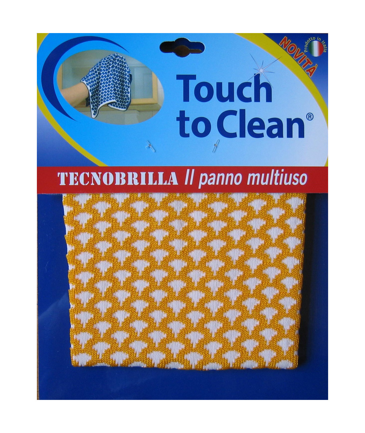 Tecnobrilla alta assorbenza non lascia aloni touch to clean