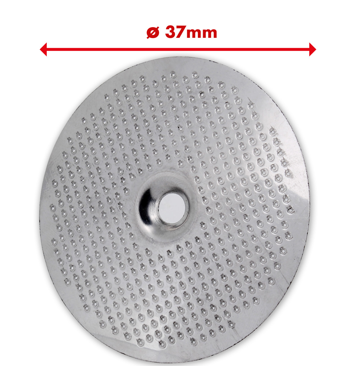 Doccia filtro inox Ø 37,5mm adattabile