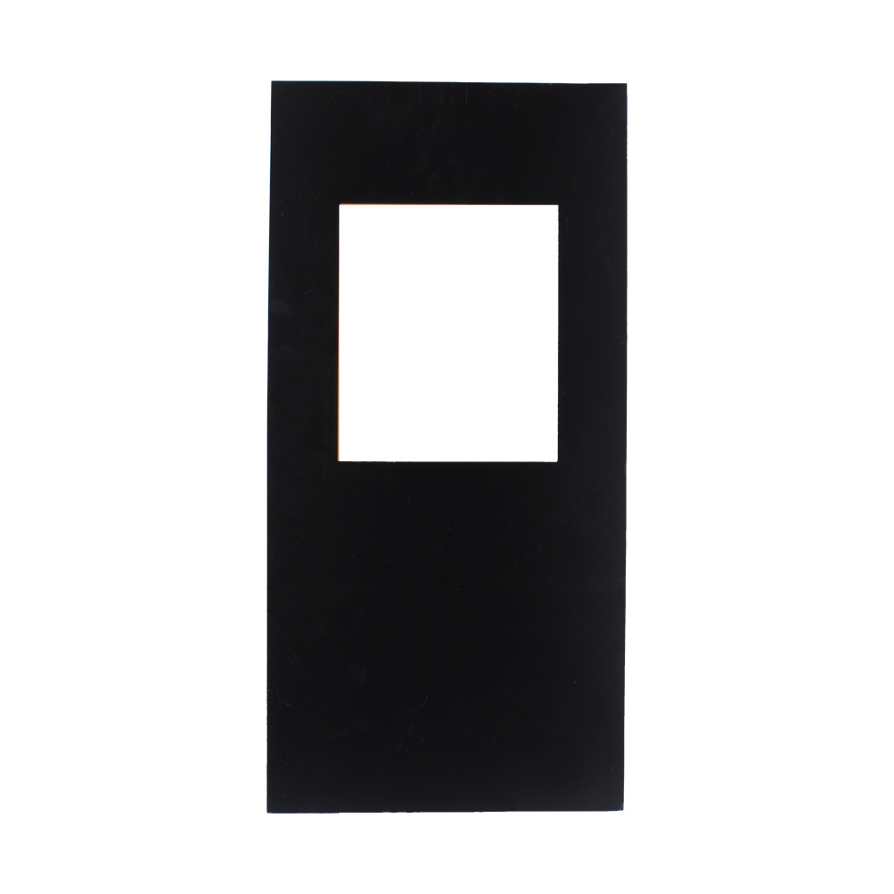 Pannello superiore interfaccia nero PCB 290x142