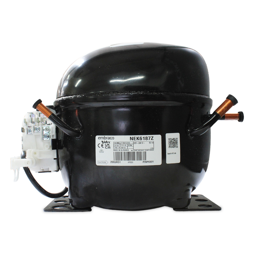 Compressore frigorifero Embraco NEK6187Z R134A 220/240V 50Hz