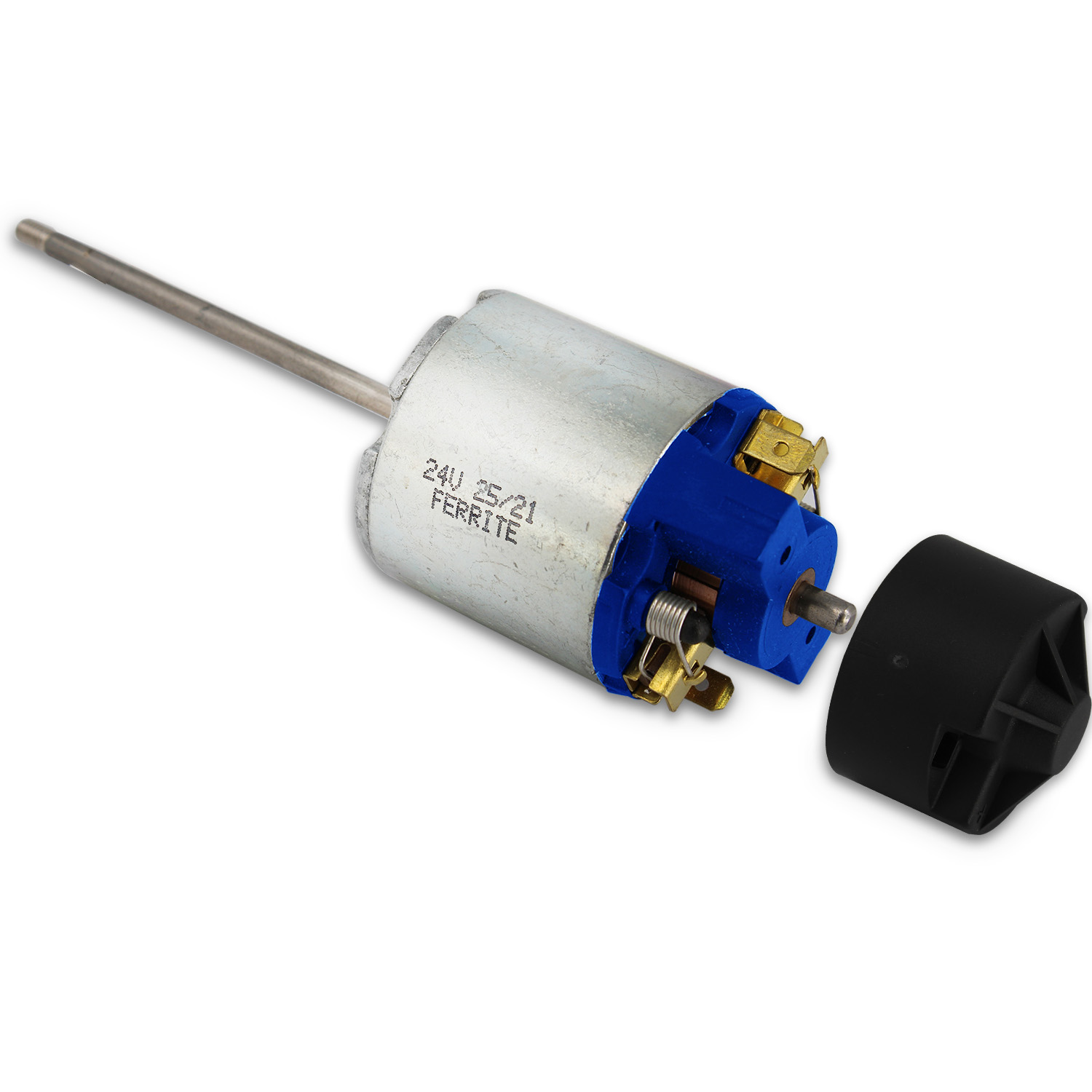 Motore 24VDC albero Ø 4mm per pompa solubili