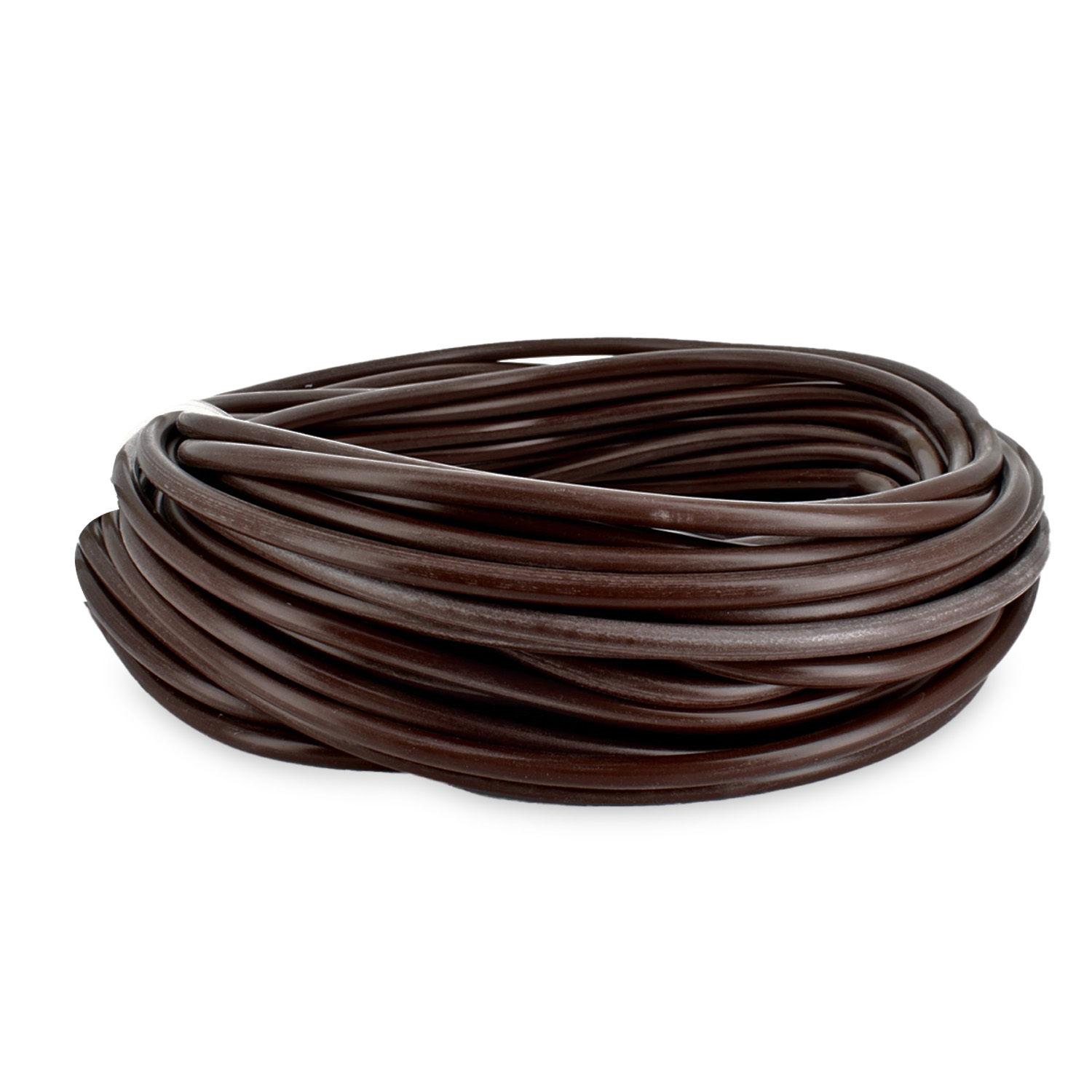 Tubo in silicone marrone 6x9mm matassa da 30mt adattabile