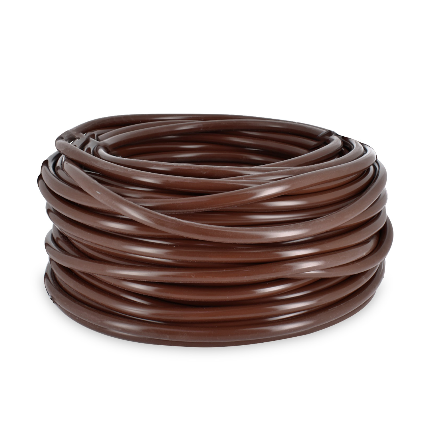 Tubo in silicone marrone 6x12mm matassa da 30mt adattabile