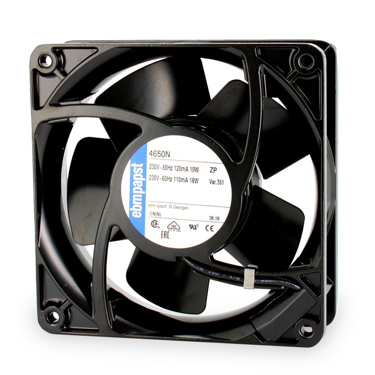 Ventilatore ebm-papst 230V-50Hz 18w 120ma