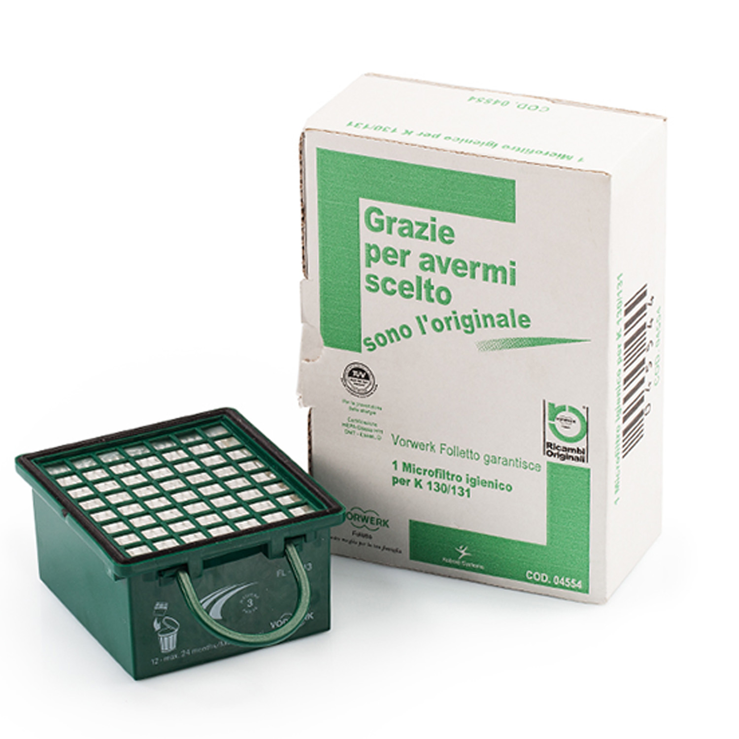 Microfiltro igienico Hepa per modelli VK130 e VK131