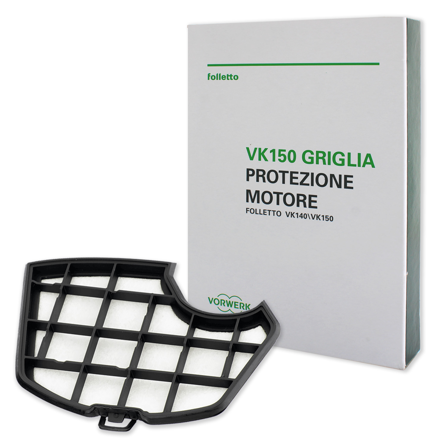 Filtro griglia protezione motore per modelli VK140 e VK150