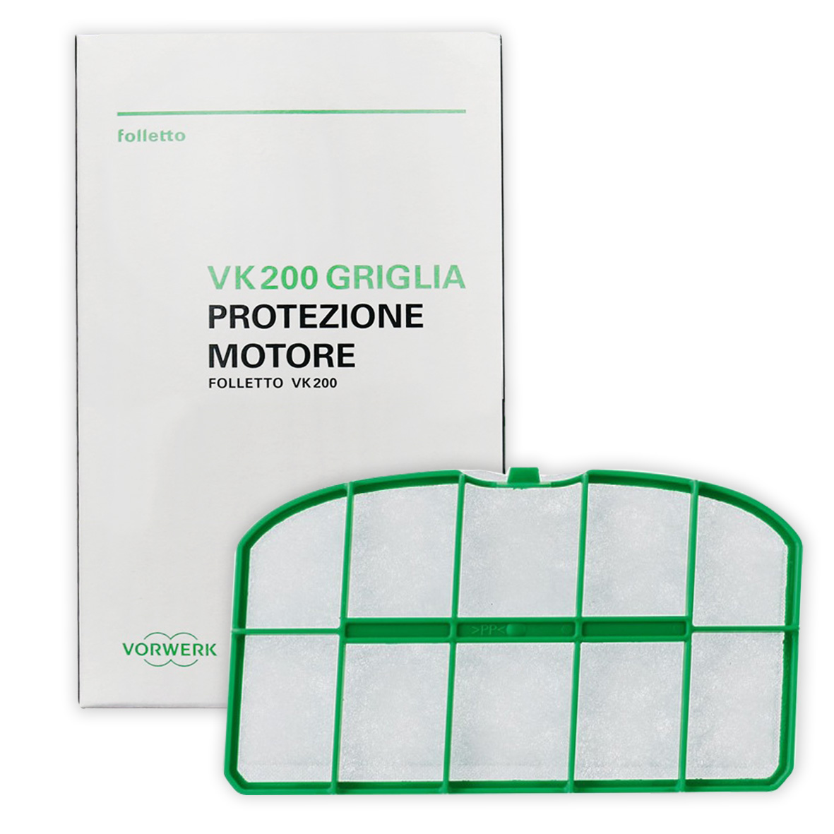 Griglia filtro protezione motore VK200 e VK220S