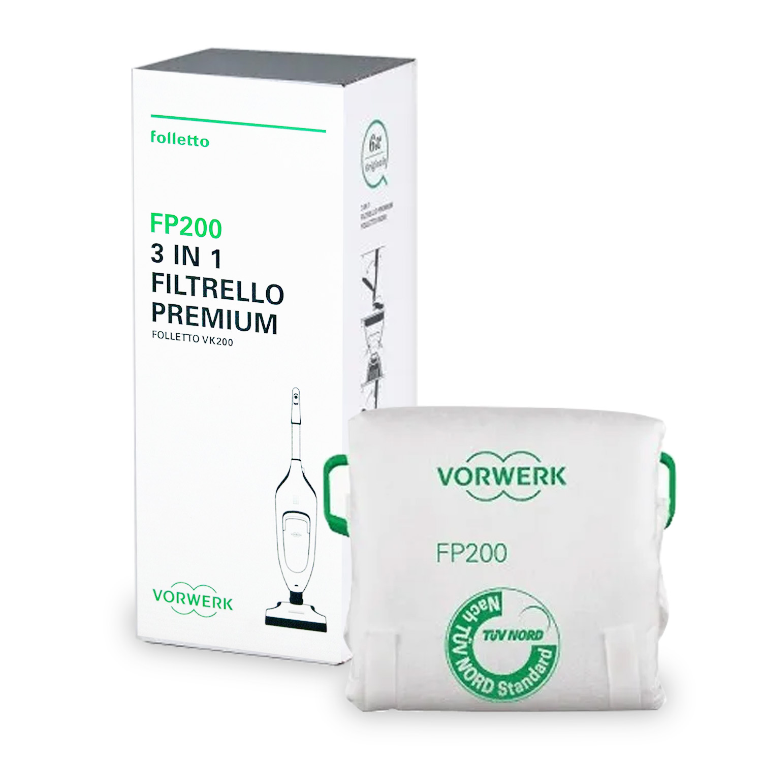 Sacchetti in microfibra per modelli VK200 e VK220S