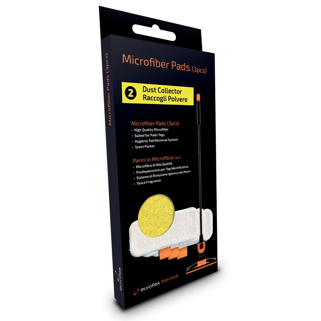 Panni microfibra - raccoglipolvere confezione 3 pezzi per modello thermal x1 320