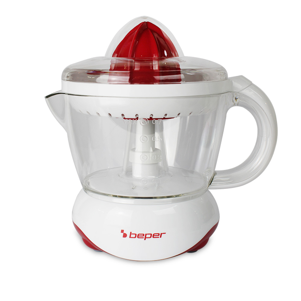 Spremiagrumi elettrico 700ml con caraffa raccogli succo graduata dotato di doppi