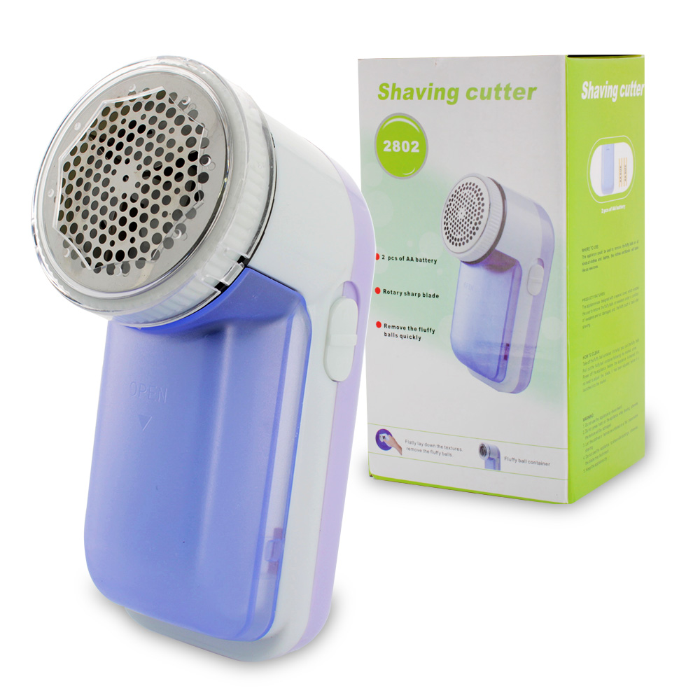 Leva pelucchi a batteria con contenitore removibile funzionamento con 2 batterie