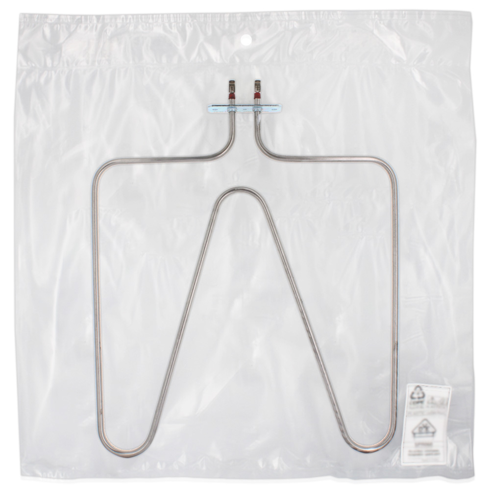Resistenza per forno base 1500 W 220v misure 320x283mm flangia 70x22mm interasse