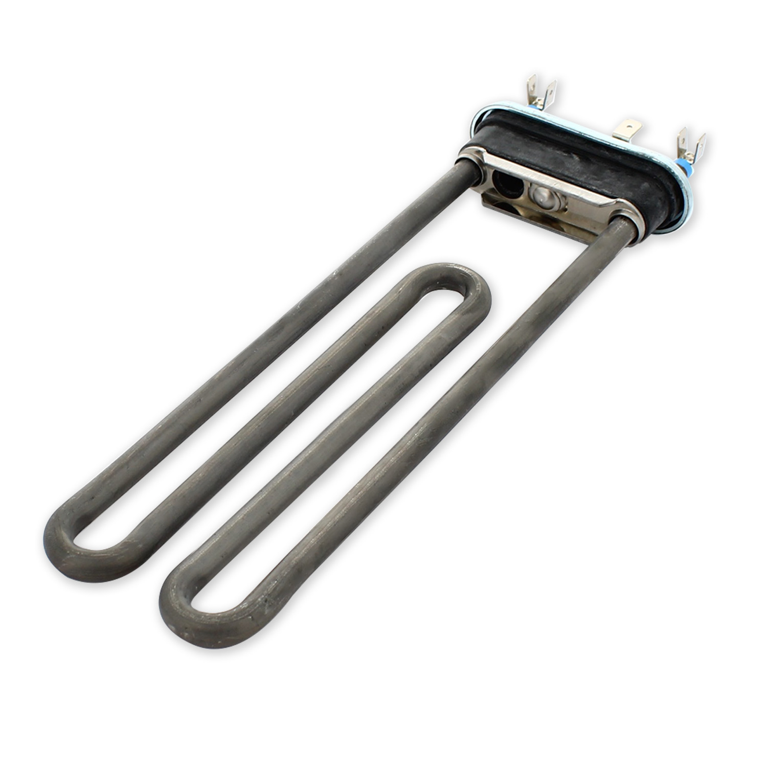 Resistenza per lavatrice 1950w 230v lunghezza 240mm con foro ntc adattabile