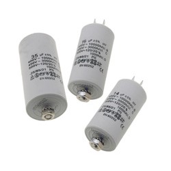 Condensatore 20mf 450v con faston 6,3 mm adattabile